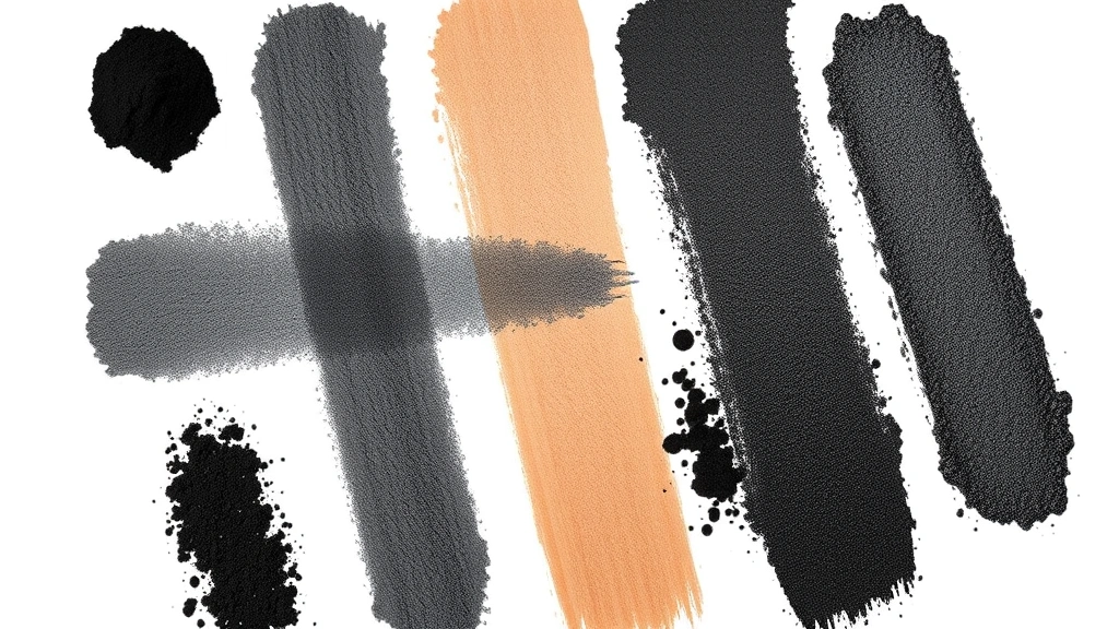 Swatches of pure black eye pencil pigment on various skin tones ranging from fair to deep, demonstrating color payoff and opacity, minimalist white background